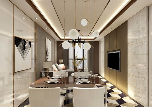 110平現(xiàn)代簡約三居裝修效果案例 打造極簡舒適的家